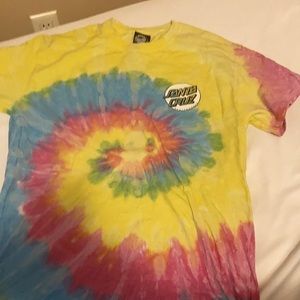 Rainbow Santa Cruz shirt